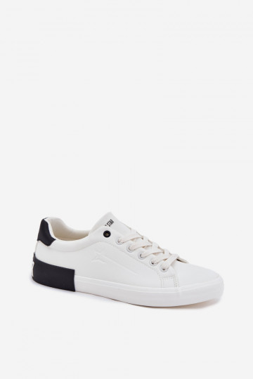 Witte heren vrijetijdsschoenen van kunstleer "Big Star OO174018"