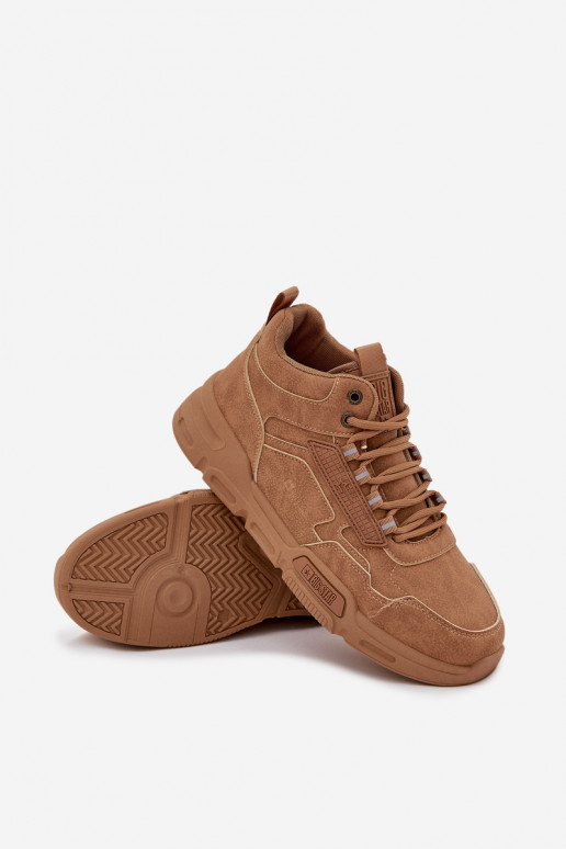 Sneakers model schoenen Het heeftnnen Big Star SS174281 HI-POLY SYSTEM bruine kleur