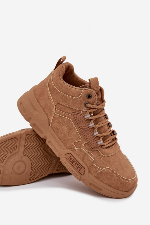 Sneakers model schoenen Het heeftnnen Big Star SS174281 HI-POLY SYSTEM bruine kleur