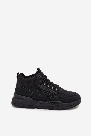 Zwarte heren sportschoenen "Big Star SS174282 HI-POLY SYSTEM" 2