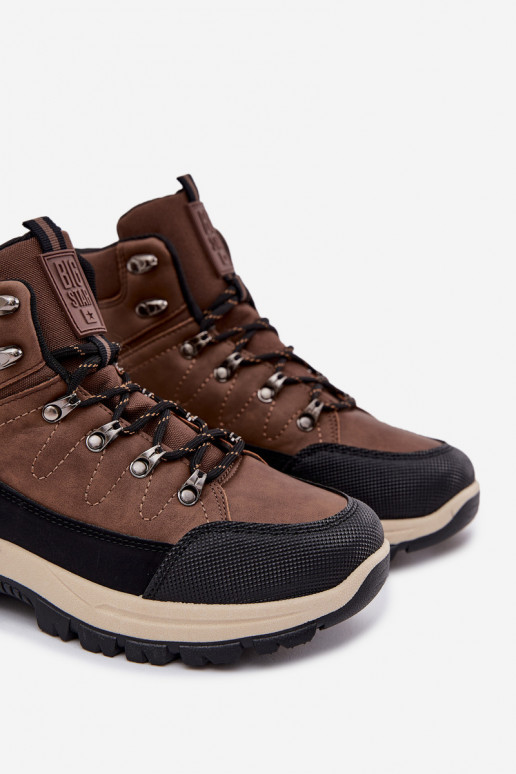 Inandelschoenen Het heeftnnen Big Star SS174049 bruine kleur