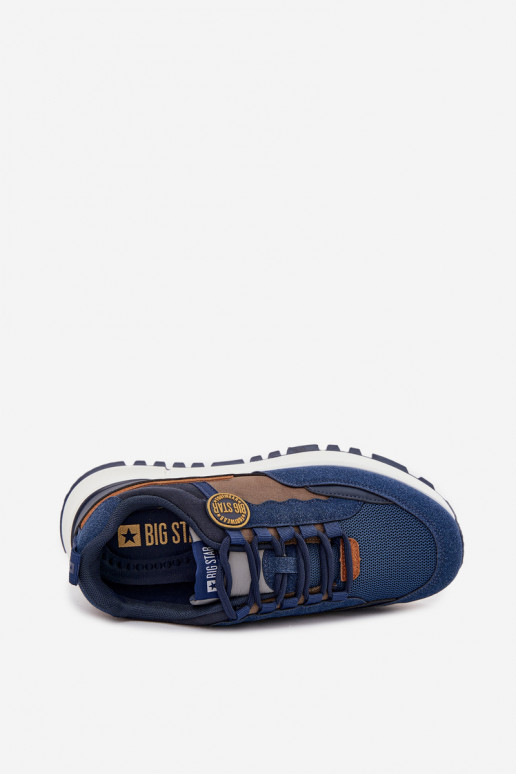 sportschoenen Sneakers model schoenen Het heeftnnen Big Star RR174279 HI-POLY SYSTEM donkerblauIn sportschoenen Sneakers model schoenen Het heeftnnen Big Star RR174279 HI-POLY SYSTEM donkerblauIn