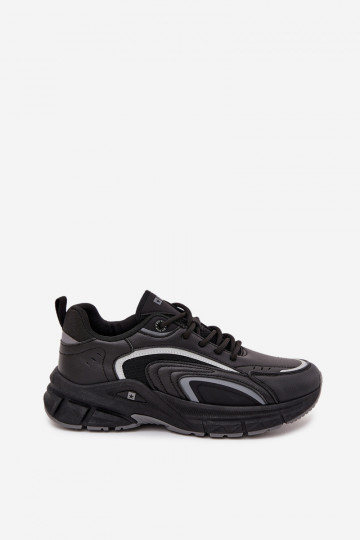 Zwarte heren sportschoenen "Big Star SS174285" 2