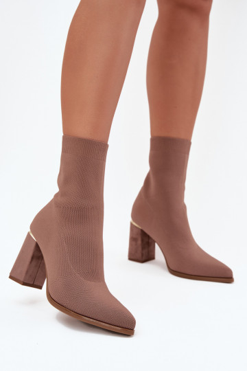 materiaal Persistent model Dameslaarzen beige Virelle