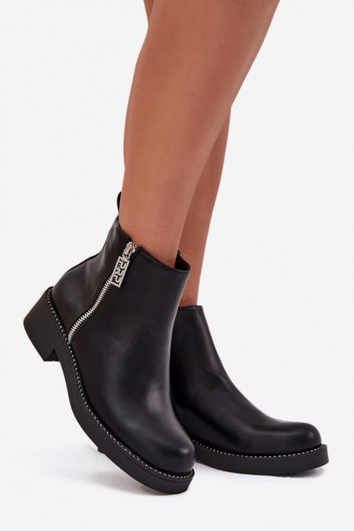 opInarmen lage hakken voor dames met sprankelende gaten zInart Vionna