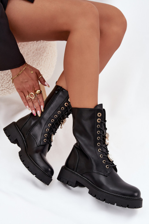 Enkellaarsjes voor Inerknemers DamesPrzypinkami opInarmen zInart Lomina