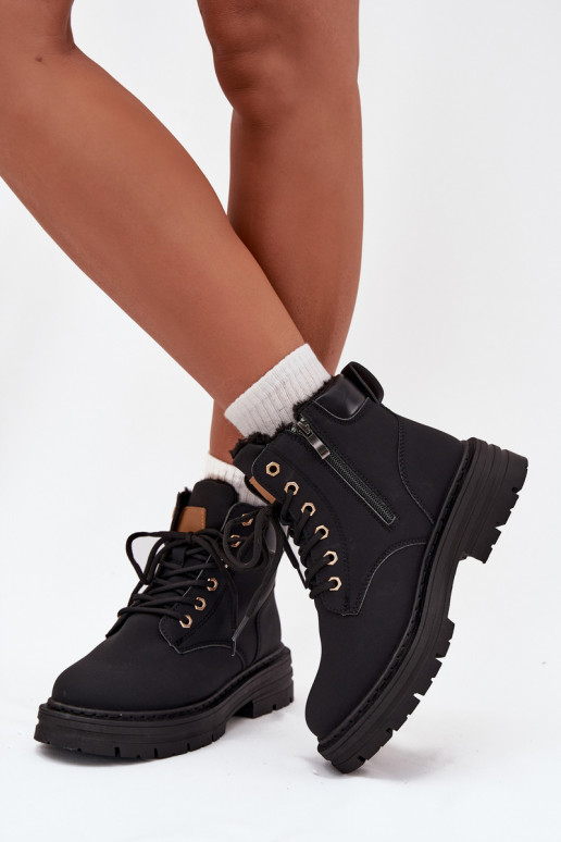 schoenen Dames opInarmen met bont erin Opar het kasteel zInart Tharika