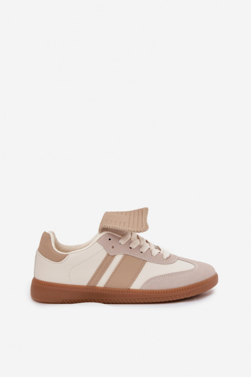 Laag Sneakers model schoenen DamesINyIniniętym Językiem beige Ardira