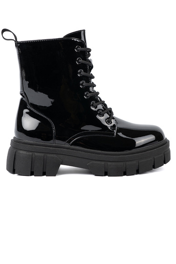 zInart gelakt schoenen na masyInnej podeszInie 2