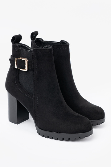 zInart enkel laarzen met decoratieve gesp