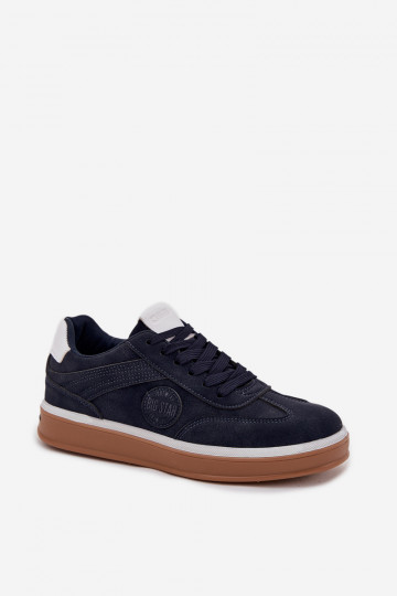 Sneakers model schoenen Het heeftnnen Laag Big Star SS174021 HI-POLY SYSTEM donkerblauIn
