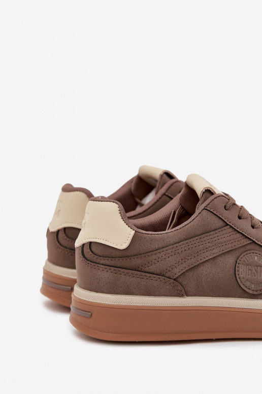 Sneakers model schoenen Het heeftnnen Laag Big Star SS174020 HI-POLY SYSTEM beige Sneakers model schoenen Het heeftnnen Laag Big Star SS174020 HI-POLY SYSTEM beige