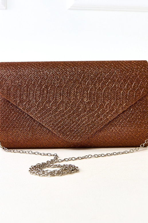 Bruine envelopvormige handtas Tacoma