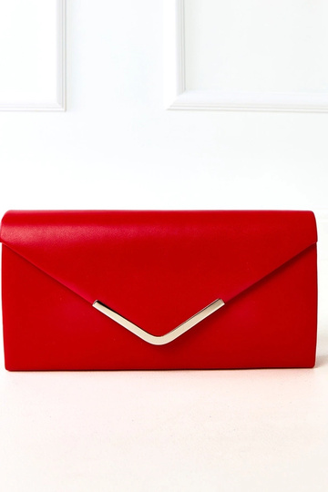 Rode envelopvormige handtas...