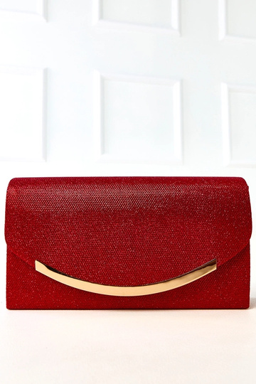 Rode envelopvormige handtas... 2