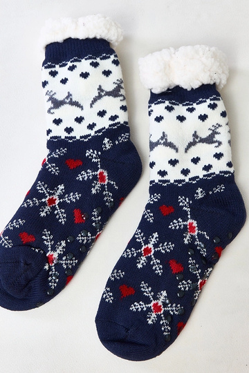 Donkerblauwe en witte...