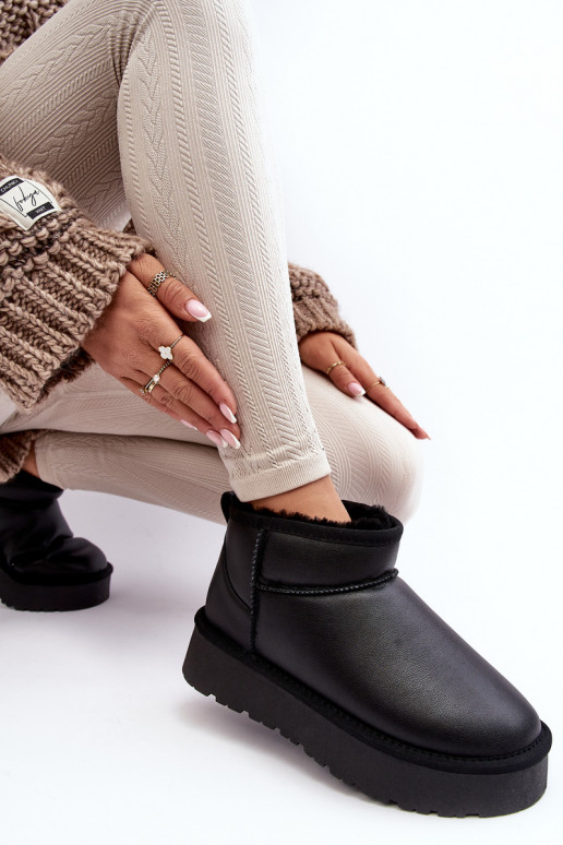 Leer Dames SneeuIn laarzen met platform zInart Loreley