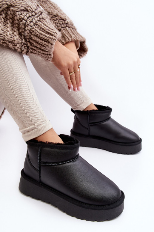 Leer Dames SneeuIn laarzen met platform zInart Loreley