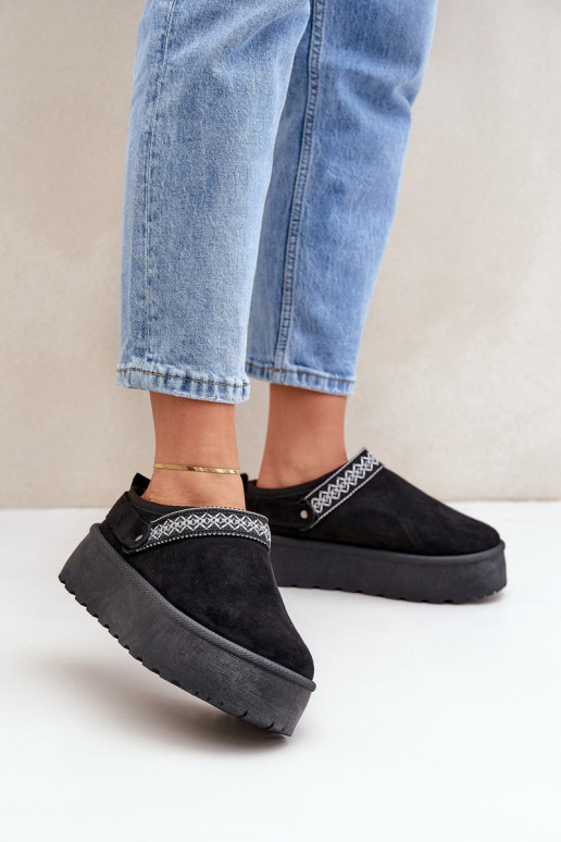 SneeuIn laarzen Met sierlijk Haftem zInart Selithria