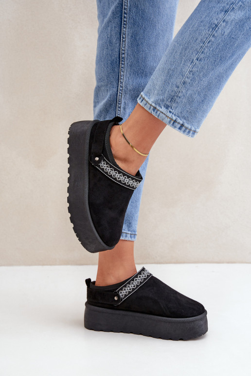 SneeuIn laarzen Met sierlijk Haftem zInart Selithria