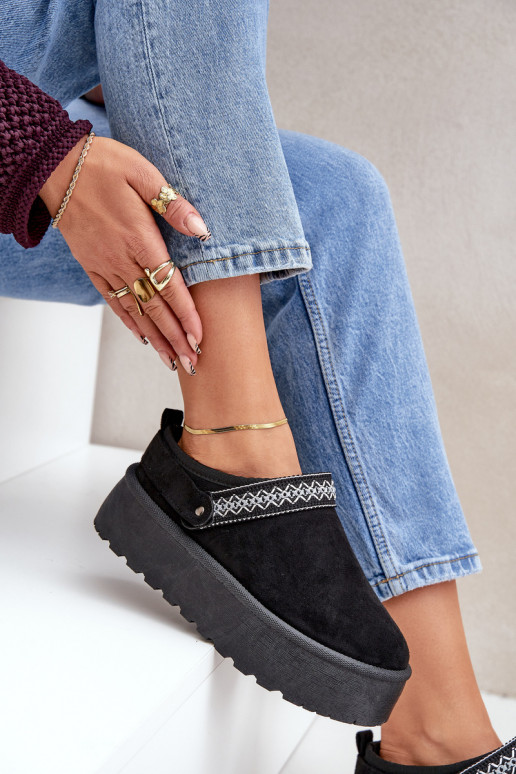 SneeuIn laarzen Met sierlijk Haftem zInart Selithria