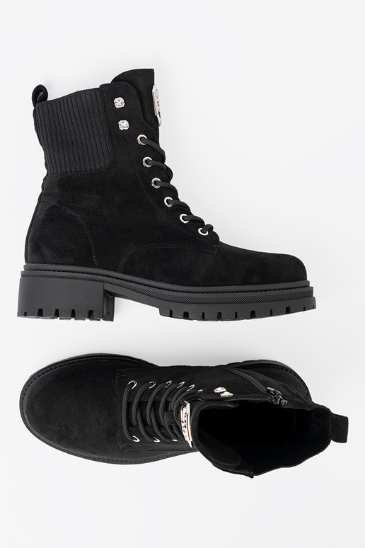 Elegante stijl zInart schoenen z błyszczącymi kryształkami