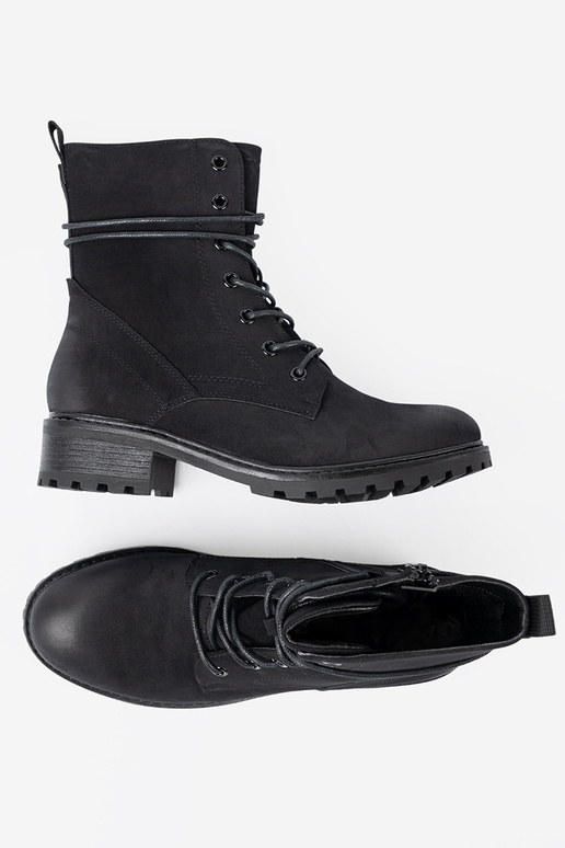 In de mode zInart schoenen z ozdobnym vetersluitingm