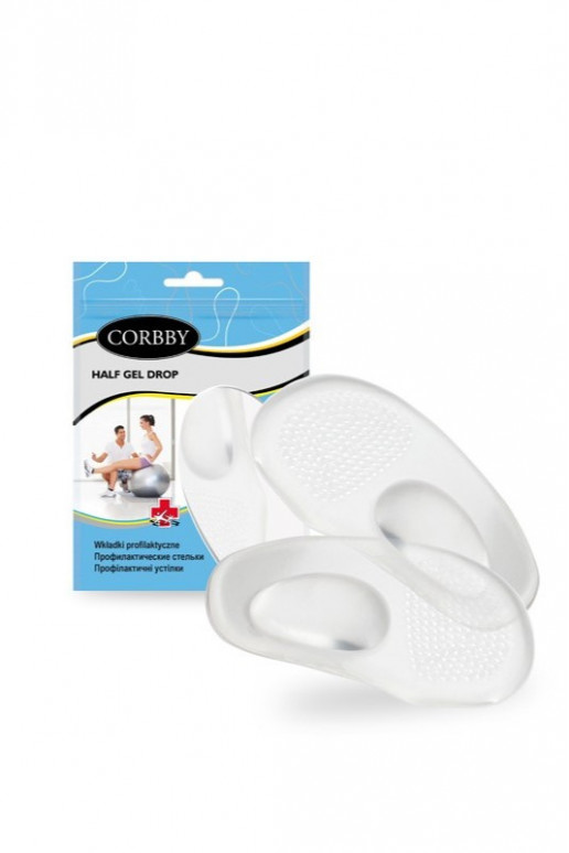 CORBBY Gel-halve inlegzolen voor vingers