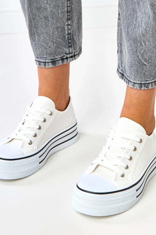 Witte platform sneakers Talah Witte platform sneakers Talah