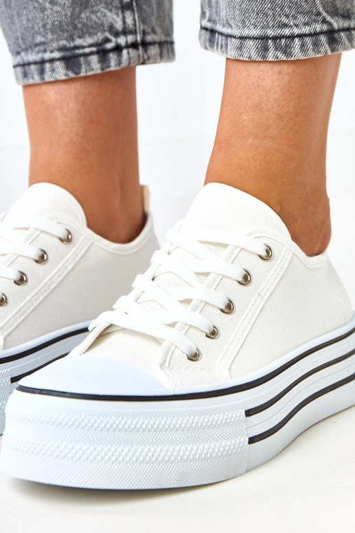 Witte platform sneakers Talah Witte platform sneakers Talah