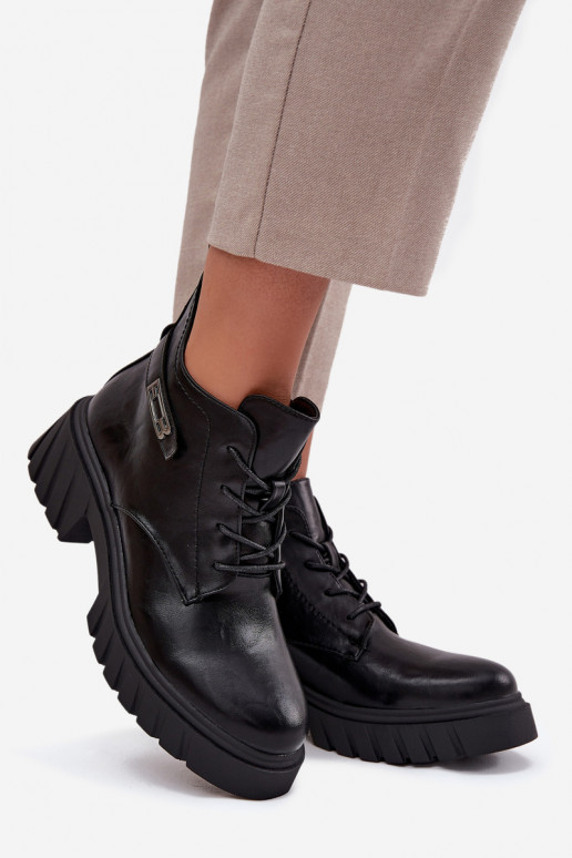 Laag opInarmen Dameslaarzen Op Klok met versierde hakken zInart Therisse