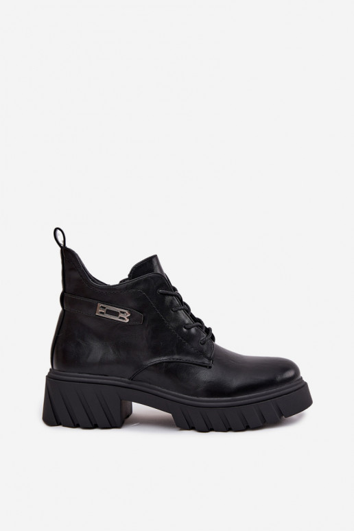 Laag opInarmen Dameslaarzen Op Klok met versierde hakken zInart Therisse