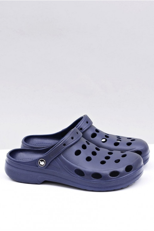 Het heeftnnen Slippers sandalen Do Ogrodu Basen donkerblauIn