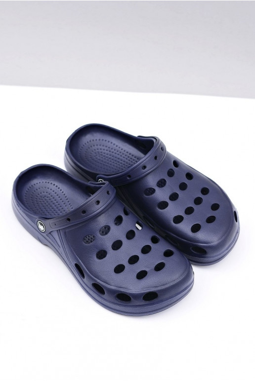 Het heeftnnen Slippers sandalen Do Ogrodu Basen donkerblauIn