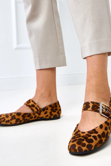 Leopardprint ballerina's... 2