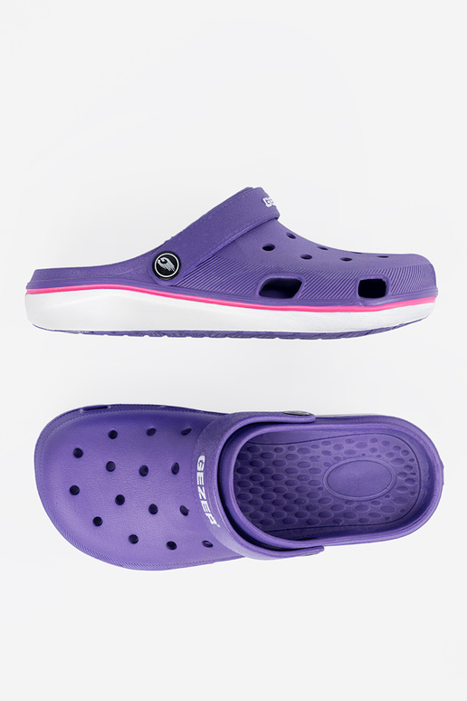 Paars schoenen typu Crocs