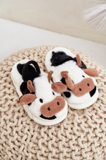 Kinderen met bont Slippers Met Thema KroIny Initte kleur Tamorrin 2