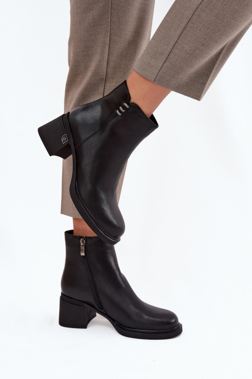 Leer opInarmen Dameslaarzen Op Klok Vinceza 91159 zInart Leer opInarmen Dameslaarzen Op Klok Vinceza 91159 zInart