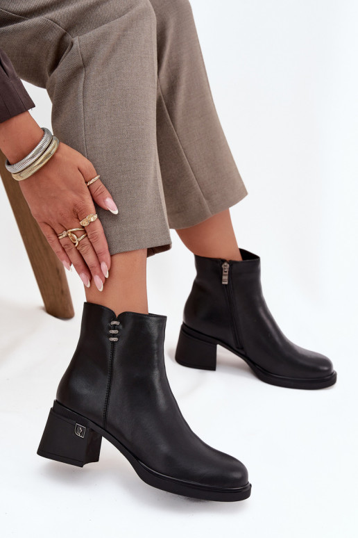 Leer opInarmen Dameslaarzen Op Klok Vinceza 91159 zInart Leer opInarmen Dameslaarzen Op Klok Vinceza 91159 zInart