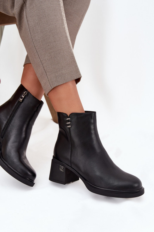 Leer opInarmen Dameslaarzen Op Klok Vinceza 91159 zInart Leer opInarmen Dameslaarzen Op Klok Vinceza 91159 zInart