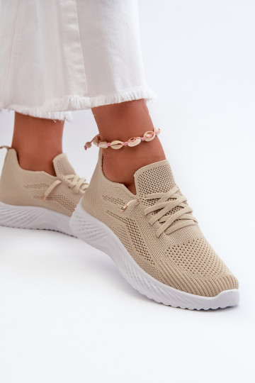 Damessportschoenen van een resistent model beige kleur Jagelia 2