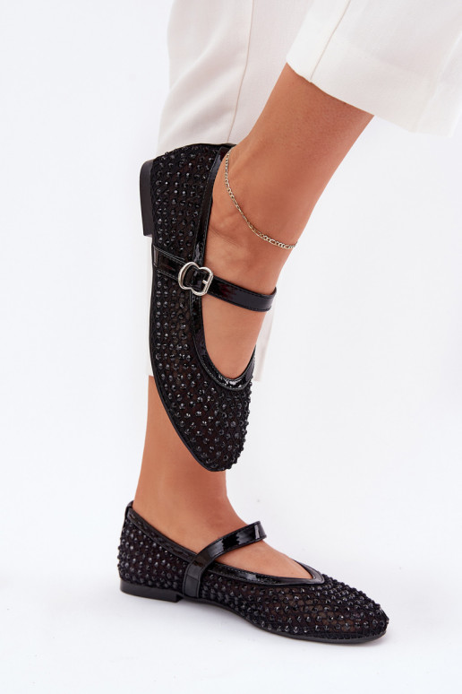Versierd Ballerinas Dames met riemen I met gespen zInart Avirae Versierd Ballerinas Dames met riemen I met gespen zInart Avirae