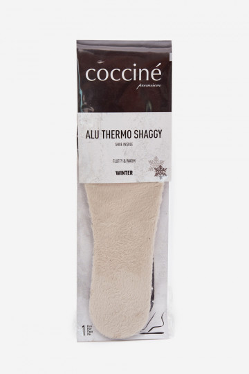 Coccine ALU THERMO SHAGGY thermische inlegzolen