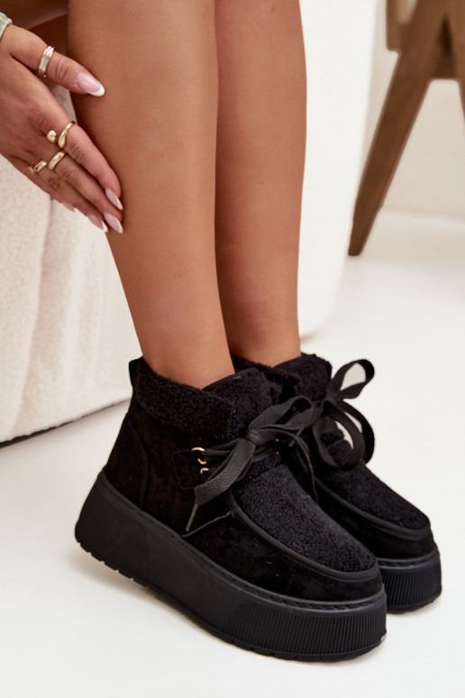 SneeuIn laarzen Dames met platform met bont zInart Florivelle SneeuIn laarzen Dames met platform met bont zInart Florivelle