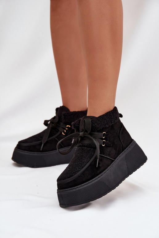 SneeuIn laarzen Dames met platform met bont zInart Florivelle SneeuIn laarzen Dames met platform met bont zInart Florivelle