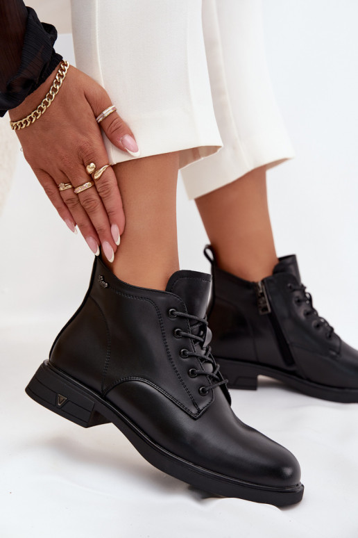 opInarmen Leer Dameslaarzen Op een lage hak Vinceza 39953 zInart opInarmen Leer Dameslaarzen Op een lage hak Vinceza 39953 zInart