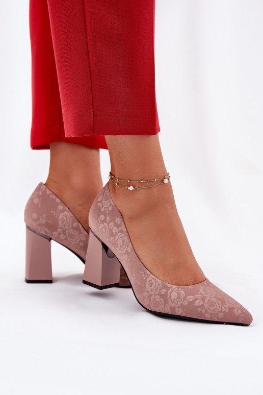 Elegante stijl Schoenen met hakken IN roze Vinceza 62223 roze Elegante stijl Schoenen met hakken IN roze Vinceza 62223 roze