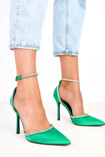 Zizia groene satijnen...