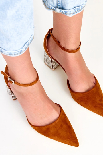 Sona bruine hakken op een... 2