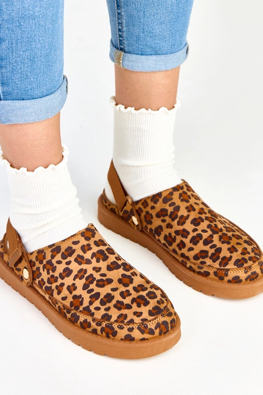 Leopardprint muilen met klittenband... Leopardprint muilen met klittenband...